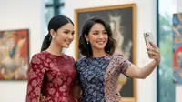 10 Model Batik Kombinasi Brokat Lengan Layer Modis 2025, Tampil Stylish dan Elegan