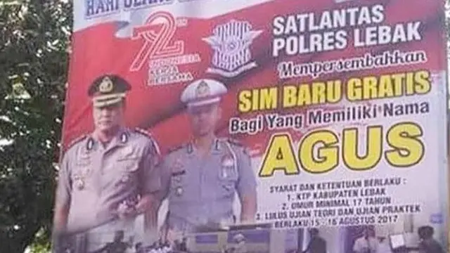 5 Bukti Nama Agus Banjir Rezeki di Bulan Agustus