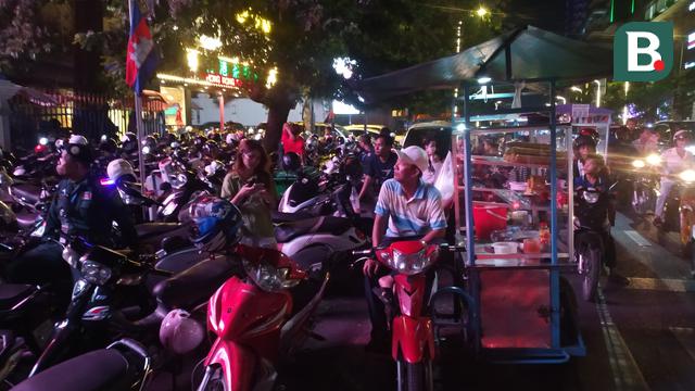 Fans Timnas Kamboja U-22