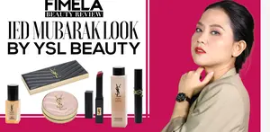 Rayakan hari raya nan fitri dengan tampilan makeup yang fresh dan flawless dengan YSL Beauty.