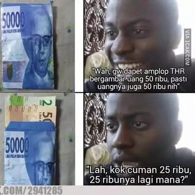 6 Potret Amplop Desain Uang Ini Bikin Terkecoh, Nominalnya Jauh Berbeda