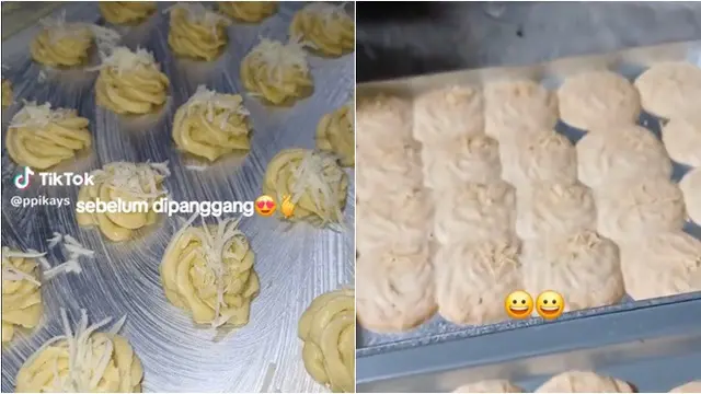 6 Potret Gagal Kue Lebaran Sebelum Vs Sesudah Dipanggang, Bikin Nyesek