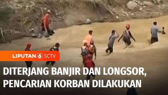 VIDEO: Luwu Diterjang Banjir Bandang dan Longsor, Tim SAR Terus Lakukan Pencarian Korban