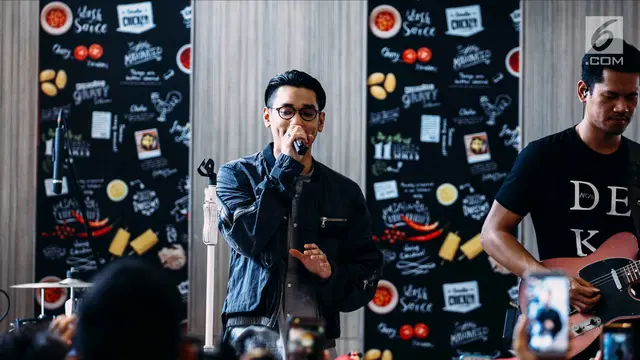Aksi Panggun Afgan Saat Launching Album Baru