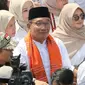 Pasangan Ridwan Kamil dan Suswono mendapat dukungan penuh dari partai politik yang tergabung dalam Koalisi Indonesia Maju (KIM) Plus. (Liputan6.com/Herman Zakharia)