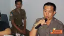 Citizen6, Lampung: Ketua DPRD Lampung Utara, M Yusrizal saat memimpin rapat dengan seluruh pengusaha SPBU di ruang rapat DPR pada, Senin (4/7). (Pengirim: Feaby Handana)