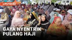 Ratusan jemaah haji yang tergabung dalam kelompok terbang atau kloter 7 embarkasi Makassar tiba dengan selamat di kampung halamannya di Majene, Sulawesi Barat. Dengan gaya "nyentrik", ratusan jemaah haji ini langsung disambut peluk cium sanak keluarg...