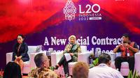 Menteri Ketenagakerjaan (Menaker) Ida Fauziyah. Penyelenggaraan puncak KTT G20 di Bali pada 15-16 November berdampak pada turunnya angka pengangguran. (Dok Kemnaker)