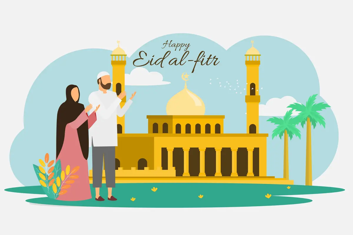 Ilustrasi Idulfitri, Lebaran