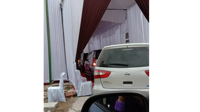 Potret 5 Nikahan Drive Thru Ini Kreatif, Enggak Kepikiran