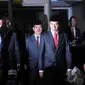 Sambil bercanda Ahok mengaku jika Presiden Jokowi pasti membekingi dia saat menjadi Gubernur DKI Jakarta, Jakarta, Senin (25/08/2014) (Liputan6.com/Herman Zakharia)