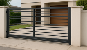 Model pagar depan rumah minimalis (Foto: ChatGPT)