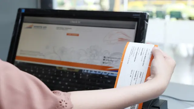 Boarding Pass Kereta Api