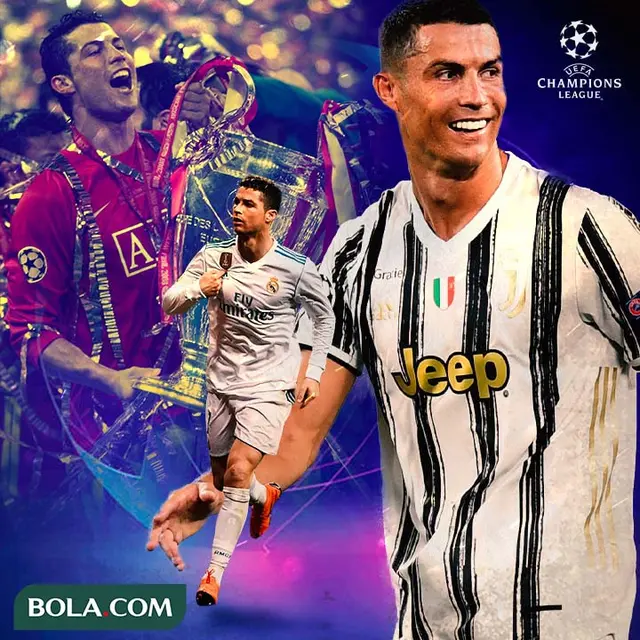 Liga Champions - Aksi Cristiano Ronaldo di Liga Champions