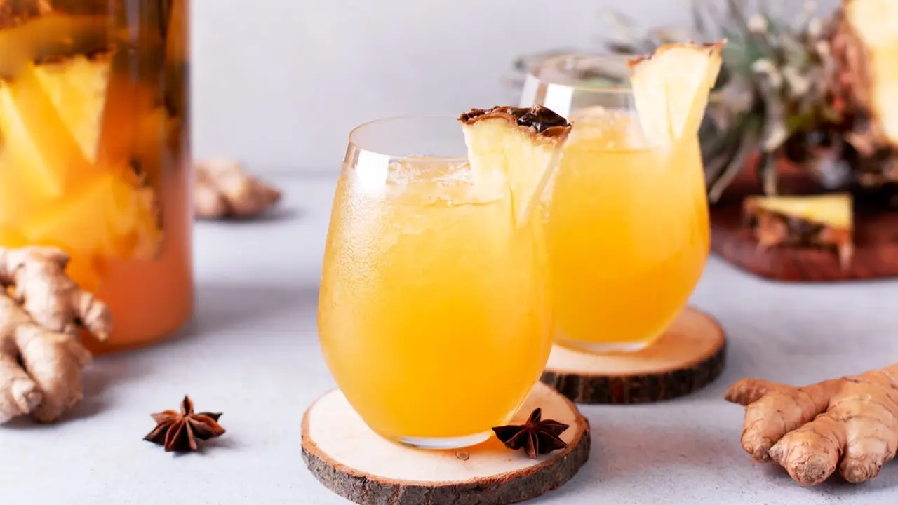 es minuman fermentasi buah nanas