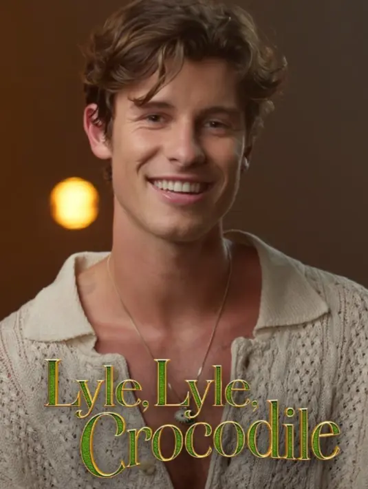 Selain mengisi suara di film live-action dan animasi ini, penyanyi kelahiran Kanada ini akan membawakan 8 dari 15 lagu yang akan diputar dalam film Lyle Lyle Crocodile. (Instagram/@lylelylecrocodilemovie)