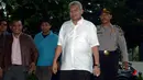 MS Kaban dipanggil terkait kasus korupsi Pengadaan Sistem Komunikasi Radio Terpadu (SKRT) untuk saksi Anggoro  di gedung KPK, Jakarta, Kamis (27/2/2014) (Liputan6.com/JohanTallo).