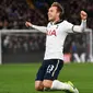 Gelandang Tottenham Hotspur, Christian Eriksen usai cetak gol ke gawang Crystal Palace (Foto: Premier League)