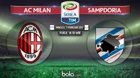 Serie A_AC Milan Vs Sampdoria (Bola.com/Adreanus Titus)