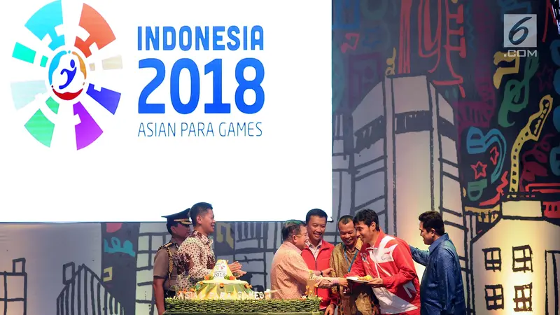 Wapres JK Resmikan Hitung Mundur Asian Para Games 2018