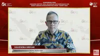 Ketua Dewan Komisioner Otoritas Jasa Keuangan (DK OJK) Mahendra Siregar, menilai stabilitas sektor jasa keuangan nasional masih terjaga ditengah bergejolaknya sistem perbankan Global. Hal itu disampaikan dalam Konferensi Pers Hasil Rapat Dewan Komisioner (RDK) OJK Bulan Maret 2023, Senin (3/4/2023).