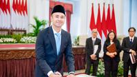 Nama Raffi Ahmad trending setelah dilantik Prabowo Subianto jadi utusan khusus Bidang Pembinaan Generasi Muda dan Pekerja Seni di Istana Negara, Jakarta. (Foto: Dok. Instagram @raffinagita1717)