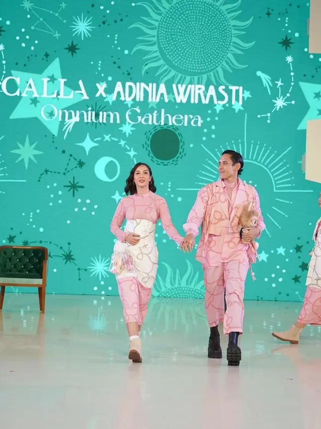 Koleksi Busana Adinia Wirasti Berkolaborasi dengan Calla The Label. dok. Calla The Label