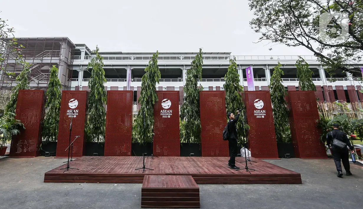Indonesia sebagai pemegang keketuaan Asean 2023 mengundang sejumlah organisasi internasional. (Liputan6.com/Faizal Fanani)