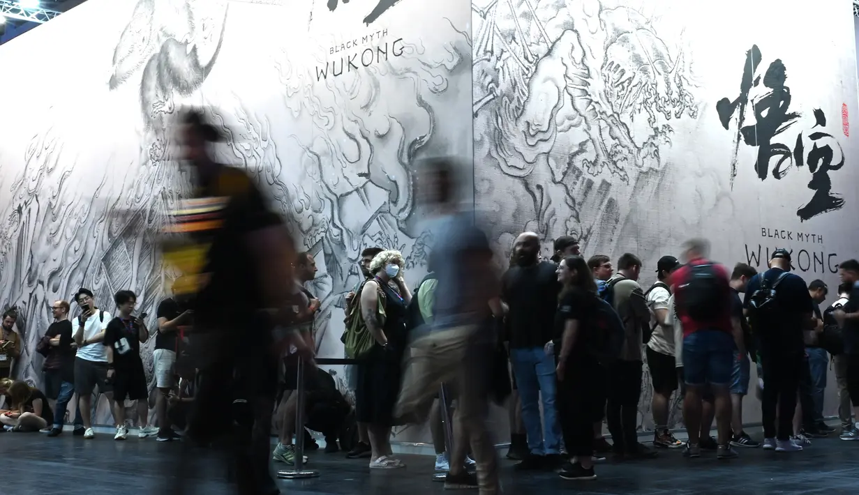 Pameran ini akan berlangsung hingga 27 Agustus 2023. (AFP/Ina Fassbeder)