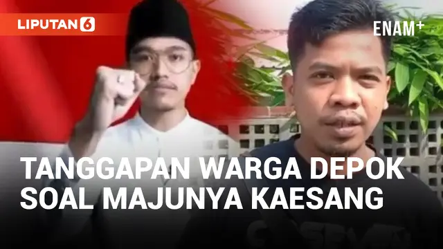 Warga Depok Tanggapi Rumor Kaesang Maju Jadi Calon Wali Kota