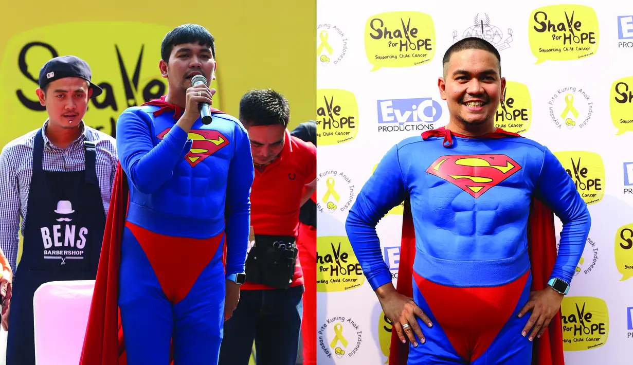 Bagi penderita kanker, salah satu proses yang harus dijalaninya untuk bertahan hidup ialah dengan kemoterapi, Indra Bekti salah satu artis yang menyadari hal itu. (Galih W. Satria/Bintang.com)