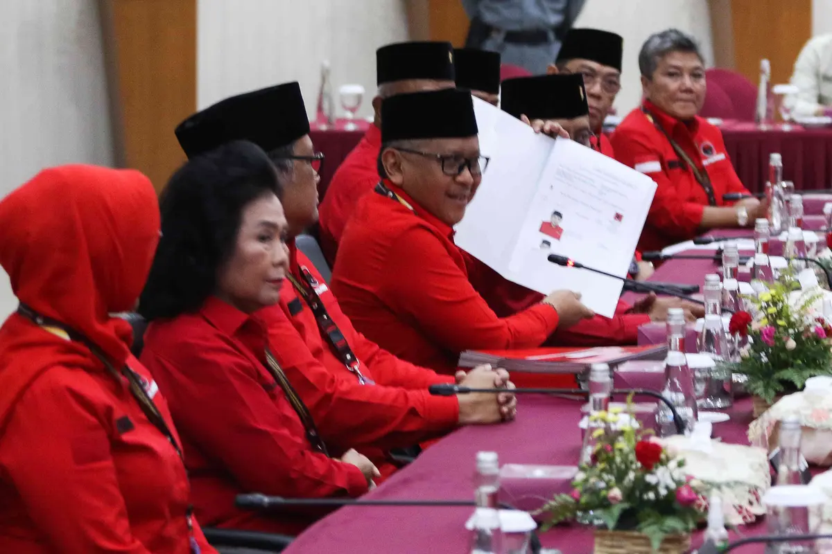 Pendaftaran bacaleg Partai PDIP di KPU