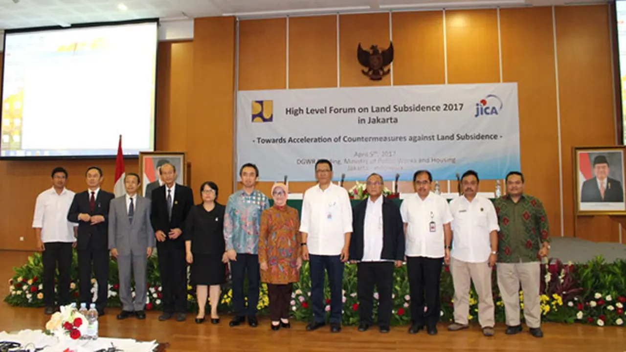 SDA PU-PR dan JICA Bahas Mitigasi Penurunan Muka Tanah di Jakarta