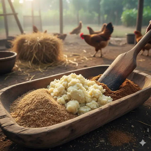 Cara Mencampur Pakan Ayam Petelur