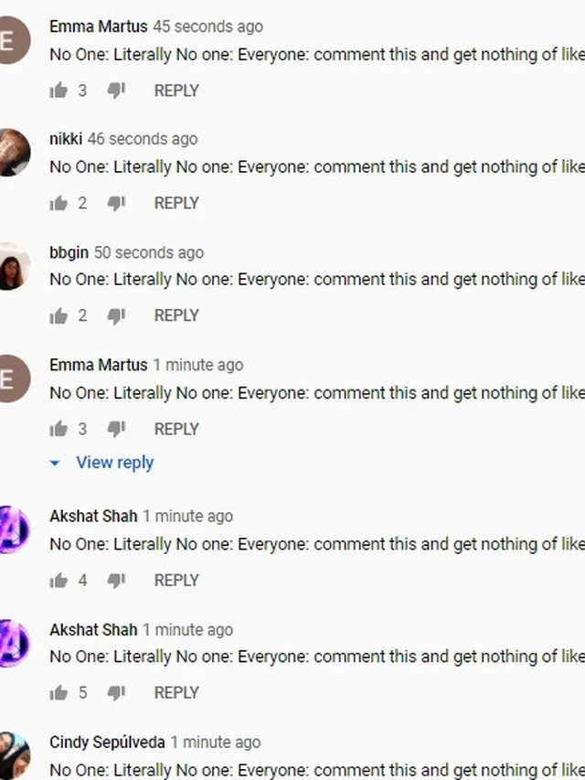 Komentar di MV Ice Cream