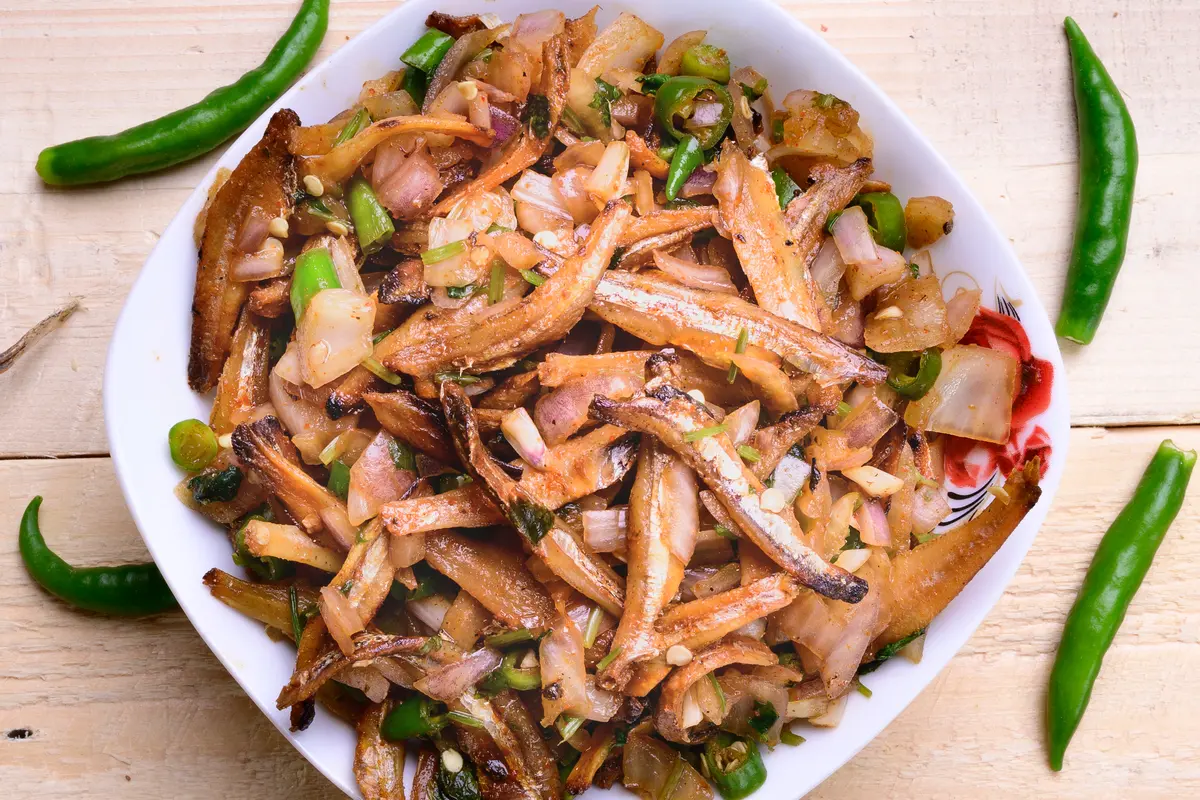 tumis teri cabe ijo