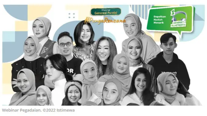 Pegadaian menyelenggarakan webinar bertema "Bangun Bisnis Emas di Era Digital."
