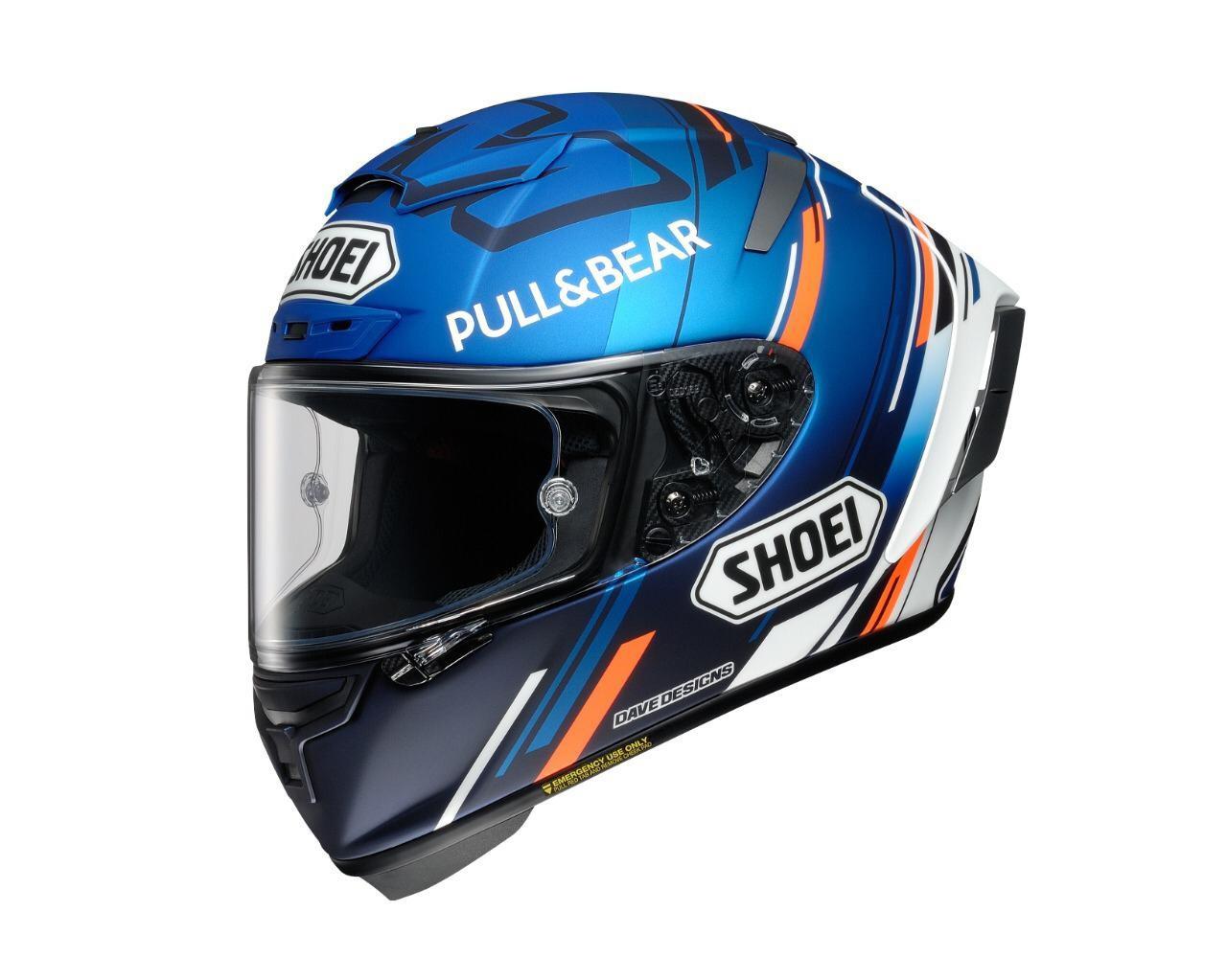 Grafis baru helm Shoei Alex Marquez (Shoei)