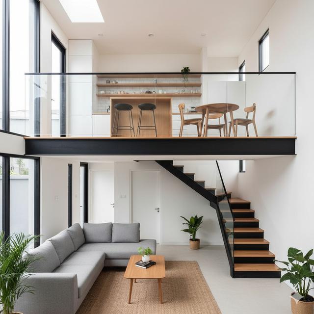 10 Model Rumah Mezzanine dengan Ruang Multifungsi, Solusi Hunian Mungil ...