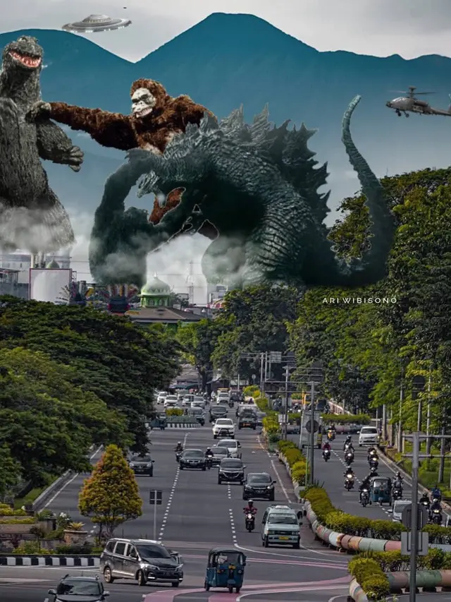8 Editan Netizen Soal Foto Gunung Gede Pangrango dari Jakarta Ini Bikin Gelang Kepala
