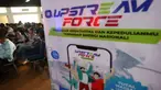 Beberapa peserta saat mengikuti ajang, Pertamina Hulu Energi “Upstream Force: We Are The Energy” di Gedung PPDT Galeri R FSRD, Universitas Trisakti, Jakarta, Rabu (12/11/2025). (Liputan6.com/Helmi Fithriansyah)