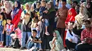 Rangkaian peringatan HUT ke-80 Kemerdekaan Republik Indonesia diikuti dengan pertunjukan kesenian yang memukau dan menambah semarak suasana kemerdekaan. (CHAIDEER MAHYUDDIN/AFP)