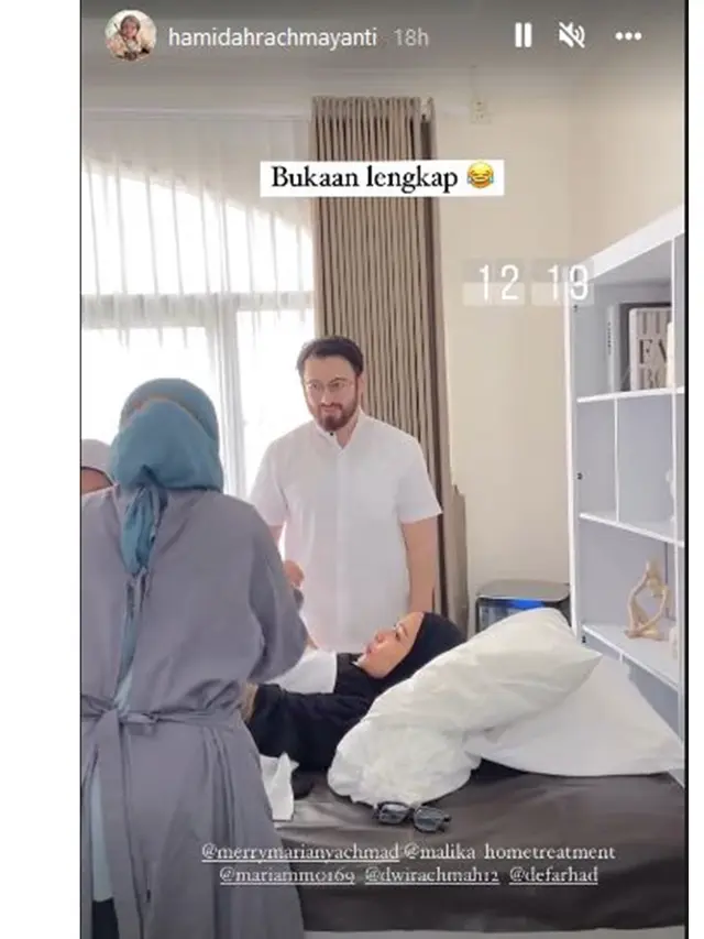 Kontraksi saat Maternity Shoot, Ini 6 Momen Persalinan Anak Kedua Istri Irvan Farhad