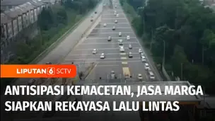 VIDEO: Jasa Marga dan Ditlantas Polda Jabar Siapkan Rekayasa Lalu Lintas Antisipasi Kemacetan