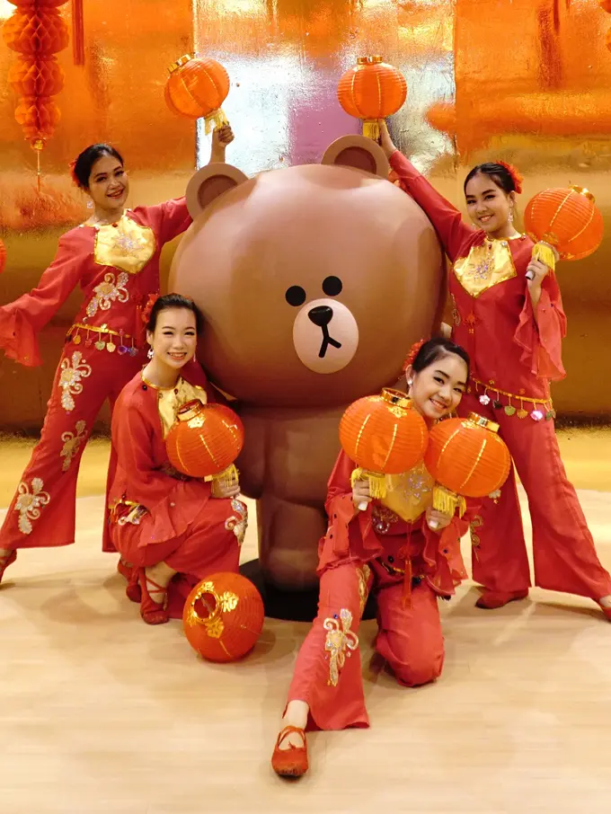 Perayaan Imlek di Senayan CIty