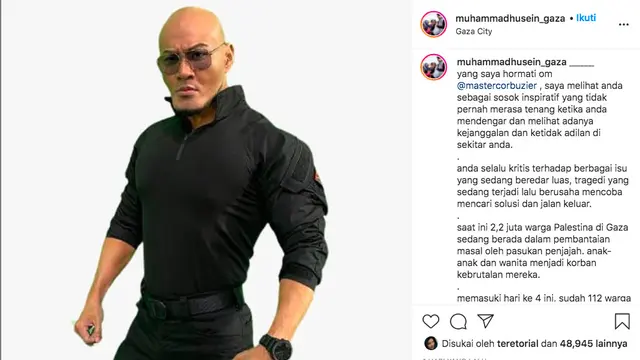 Deddy Corbuzier Dapat Pesan dari Aktivis Indonesia di Palestina, Ajakan untuk Ikut Bersuara