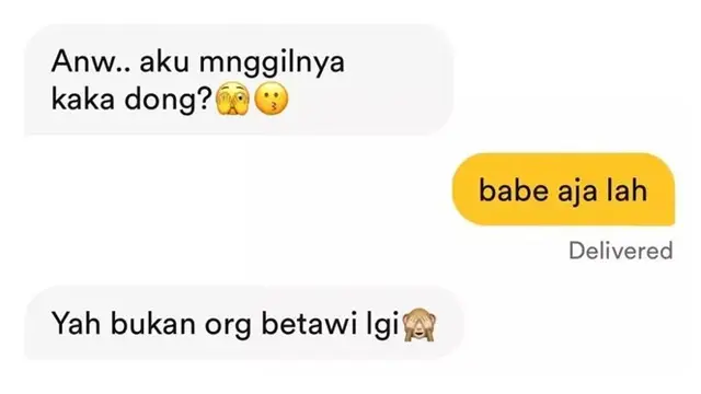 8 Chat Salah Paham Netizen di Aplikasi Kencan Ini Bikin Geleng Kepala
