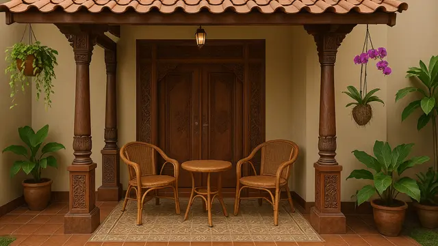 Rumah Tipe 21 dengan Teras Mini (Foto: ChatGPT)