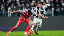 Hasil tersebut membawa Juventus melesat ke peringkat ketiga klasemen sementara Serie A. Tim asal Turin itu kini mengoleksi poin yang sama dengan Napoli dan AS Roma, namun unggul selisih gol dari kedua rivalnya. (Fabio Ferrari/LaPresse via AP)