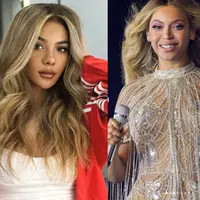 Melihat tampilan manglingi Zsa Zsa Utari yang disebut mirip dengan Beyonce (@zsazsautari @beyonce)